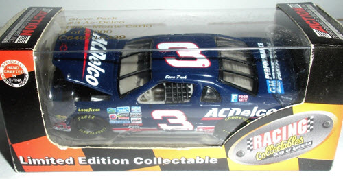 1997 Steve Park NASCAR Diecast 3 AC Delco AC Delco CWC 1:64 Action RCCA Club Car 1