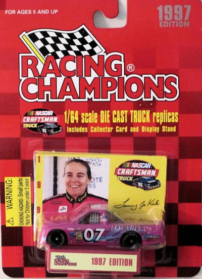 1997 Tammy Jo Kirk NASCAR Diecast 07 Lovable Truck Supertruck 1:64 Racing Champions 1997 Edition 1