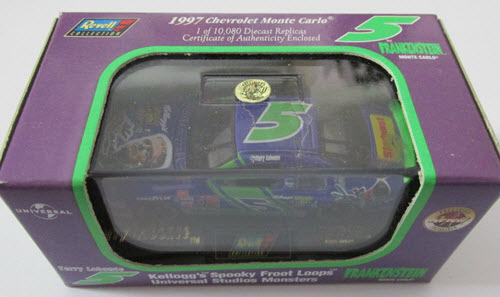 1997 Terry Labonte NASCAR Diecast 5 Spooky Froot Loops Monsters Frankenstein CWC 1:64 Revell Collection 1
