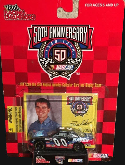 1998 Buckshot Jones NASCAR Diecast 00 Alka Seltzer CWC 1:64 Racing Champions 1