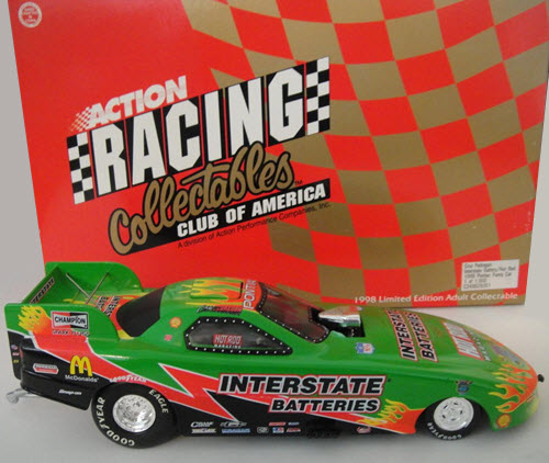 1998 Cruz Pedregon NHRA Diecast Hot Rod Magazine Funny Car 1:24 Action RCCA 2