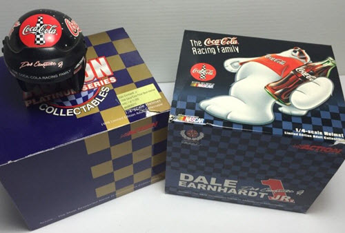 1998 Dale Earnhardt Jr NASCAR Diecast 1 Coke Coca Cola Helmet 14 Action ARC 1