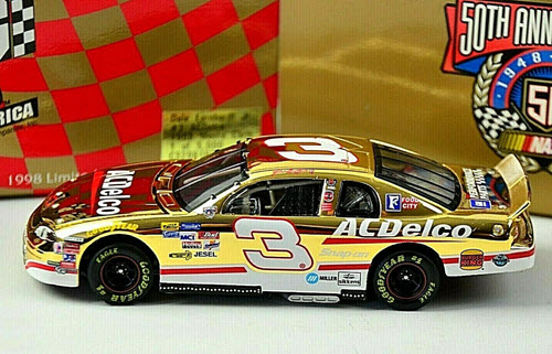 1998 Dale Earnhardt Jr NASCAR Diecast 3 ACDelco AC Delco CWC 132 Action RCCA Gold 1