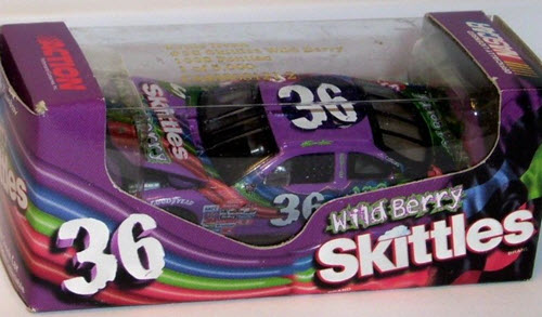 1998 Ernie Irvan NASCAR Diecast 36 Skittles WIld Berry CWC 1:64 Action RCCA Club Car 1