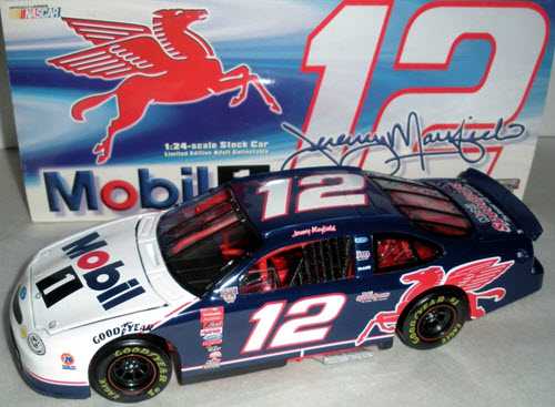 1998 Jeremy Mayfield NASCAR Diecast 12 Mobil 1 CWC 1:24 Action ARC 1