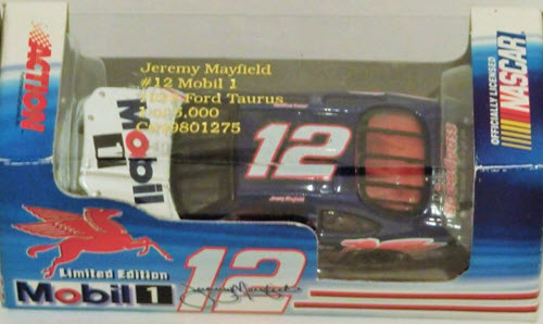 1998 Jeremy Mayfield NASCAR Diecast 12 Mobil 1 CWC 1:64 Action RCCA Club Car 1