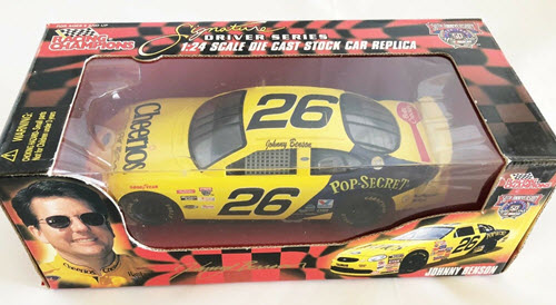 1998 Johnny Benson NASCAR Diecast 26 Cheerios CWC 1:24 Racing Champions Signature Series 1