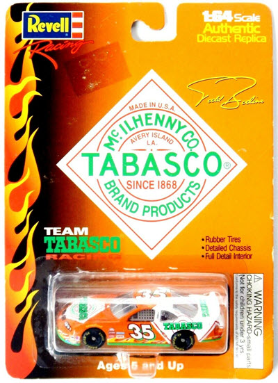 1998 Todd Bodine NASCAR Diecast 35 Tobasco Orange CWC 1:64 Revell 1
