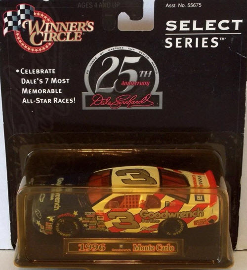 1999 Dale Earnhardt Sr NASCAR Diecast 3 Atlanta Olympic CWC 1:43 Winners Circle Select Series 1