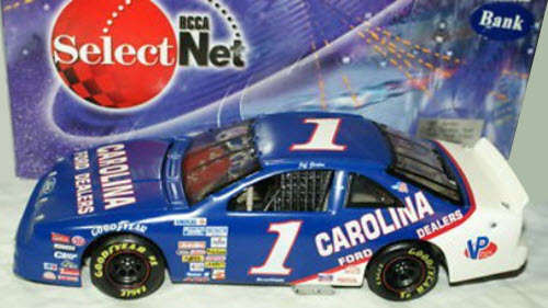 1999 Jeff Gordon NASCAR Diecast 1 Carolina Ford Dealers 1991 CWB Bank 1:24 Action Select Net 1