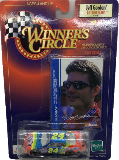 1999 Jeff Gordon NASCAR Diecast 24 DuPont CWC 1:64 Winners Circle LTS 1 of 8 With LTS Logo 1