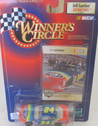 1999 Jeff Gordon NASCAR Diecast 24 DuPont CWC 1:64 Winners Circle LTS 7 of 8 First Start 1