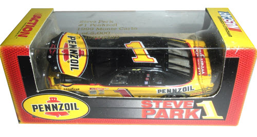 1999 Steve Park NASCAR Diecast 1 Pennzoil CWC 1:64 Action RCCA Club Car 1