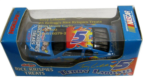 1999 Terry Labonte NASCAR Diecast 5 Kelloggs Rice Krispies CWC 1:64 Action RCCA Club Car 1
