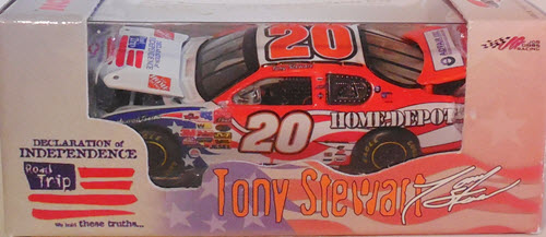 20 Tony Stewart Diecast 2003 NASCAR Declaration of Independence Day CWC 1:64 Action RCCA Club Car 1