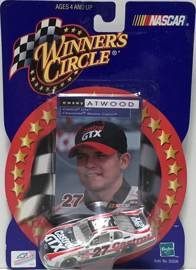 2000 Casey Atwood NASCAR Diecast 27 Castrol GTX CWC 1:64 Winners Circle 1