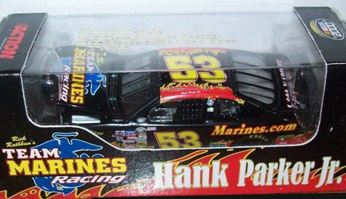 2000 Hank Parker Jr NASCAR Diecast 53 Marines CWC 1:64 Action RCCA Club Car 1