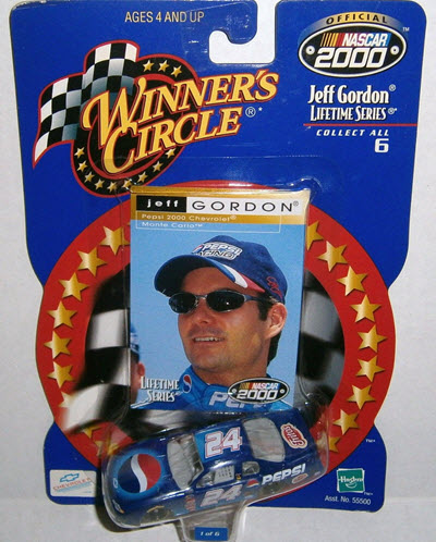 2000 Jeff Gordon NASCAR Diecast 24 Pepsi CWC 1:64 Winners Circle 1 of 6 LTS 1