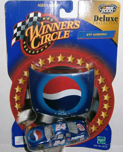 2000 Jeff Gordon NASCAR Diecast 24 Pepsi CWC 1:64 Winners Circle Deluxe Collection 1