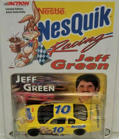 2000 Jeff Green NASCAR Diecast 10 NesQuik CWC 1:64 Action ARC 1