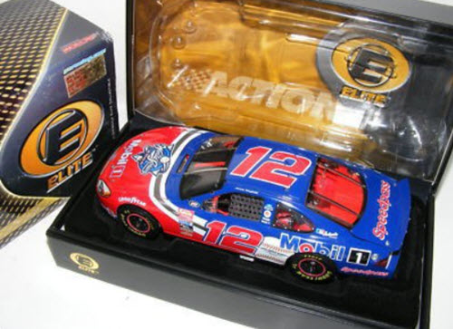 2000 Jeremy Mayfield NASCAR Diecast 12 Mobil Word Series CWC 24 Action RCCA Elite 1