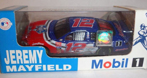 2000 Jeremy Mayfield NASCAR Diecast 12 Mobil Word Series CWC 64 Action RCCA Club Car 1
