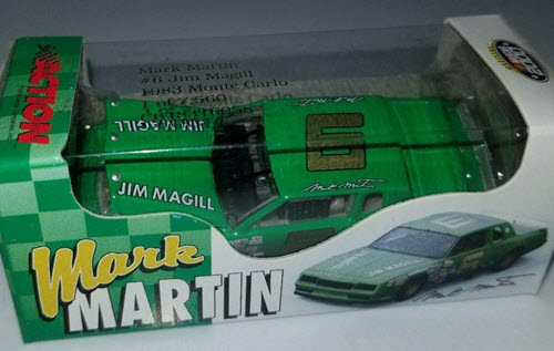 2000 Mark Martin NASCAR Diecast 6 Jim Magil Magill Green 1983 CWC 1:64 Action RCCA 1
