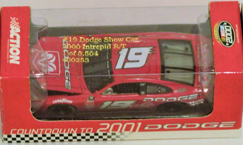 2000 Ray Evernham NASCAR Diecast 19 Dodge Show Car CWC 1:64 Action RCCA Club Car 1