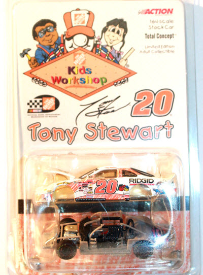 2000 Tony Stewart NASCAR Diecast 20 Kids Workshop CWC 1:64 Action ARC Total Concept 1