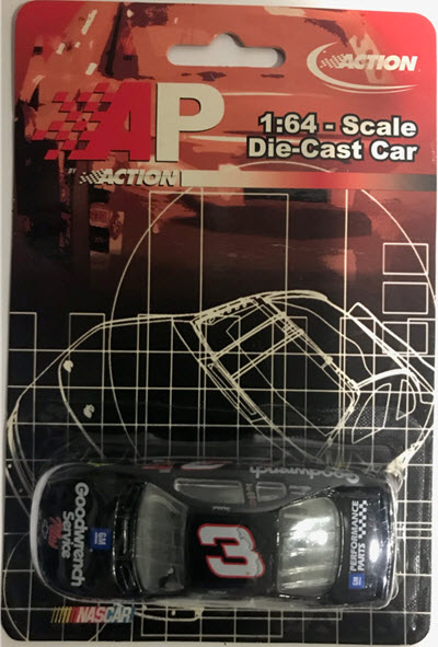 2001 Dale Earnhardt Sr NASCAR Diecast 3 GMGW GM Goodwrench CWC 1:64 Action AP Promo 2002 Release 1