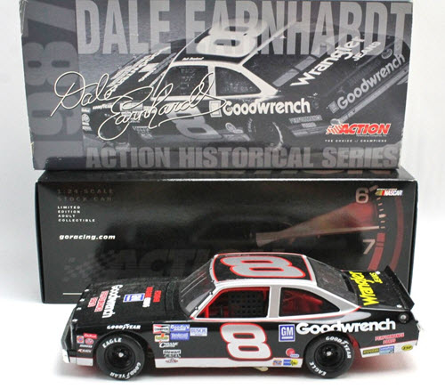 2001 Dale Earnhardt Sr NASCAR Diecast 8 GMGW GM Goodwrench Performance Parts Nova 1987 CWB Bank 1:24 Action RCCA Club 1