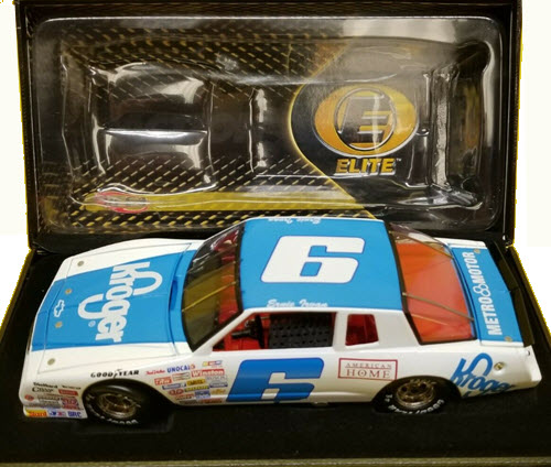 2001 Ernie Irvan NASCAR Diecast 6 Kroger 1987 Monte Carlo Aerocoupe CWC 1:24 Action RCCA Elite 2
