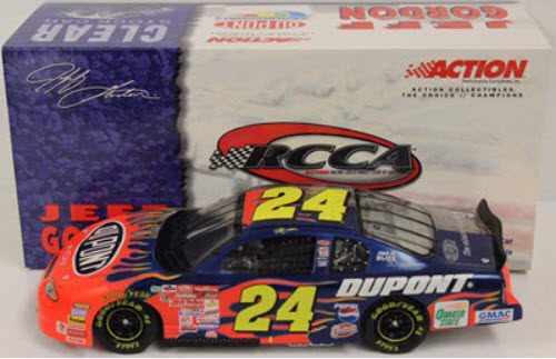 2001 Jeff Gordon NASCAR Diecast 24 DuPont CWC 1:24 Action RCCA Half Split Clear 1