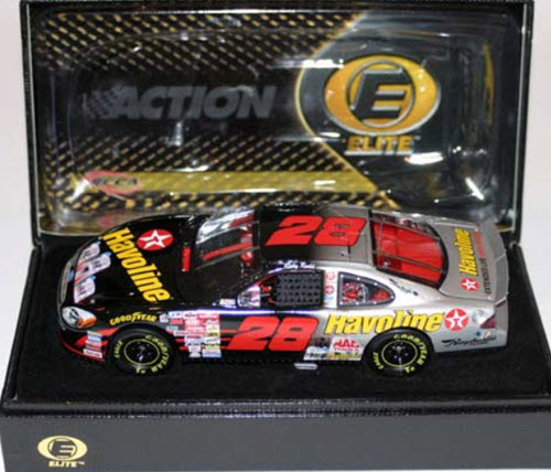 2001 Ricky Rudd NASCAR Diecast 28 Havoline Bud Shootout CWC 1:24 Action RCCA Elite 1
