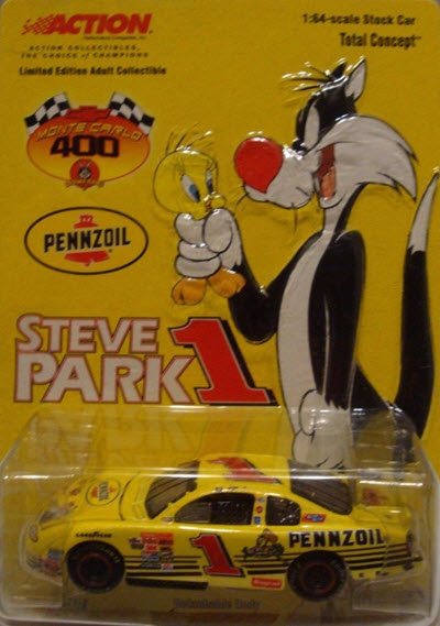2001 Steve Park NASCAR Diecast 1 Looney Tunes Tweety Bird CWC 1:64 Action ARC 1