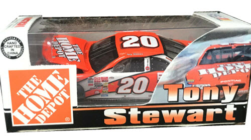 2001 Tony Stewart NASCAR Diecast 20 Home Depot CWC 1:64 Action RCCA Club Car 1b