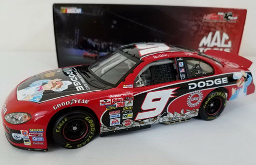 2002 Bill Elliott NASCAR Diecast 9 Muppet Show Sweedish Chef CWC 1:24 Action ARC MAC Tools 1