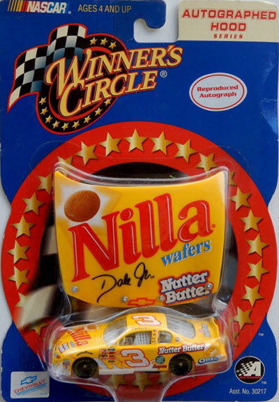 2002 Dale Earnhardt Jr NASCAR Diecast 3 Nilla Wafers Nutter Butter CWC 1:64 WC Winners Circle 1
