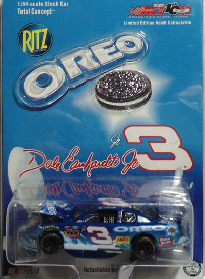 2002 Dale Earnhardt Jr NASCAR Diecast 3 Oreo Ritz CWC 1:64 Action ARC Total Concept 1