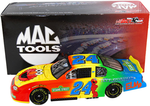 2002 Jeff Gordon NASCAR Diecast 24 Sesame Street Elmo Foundation CWC 1:24 Action ARC MAC Tools 1