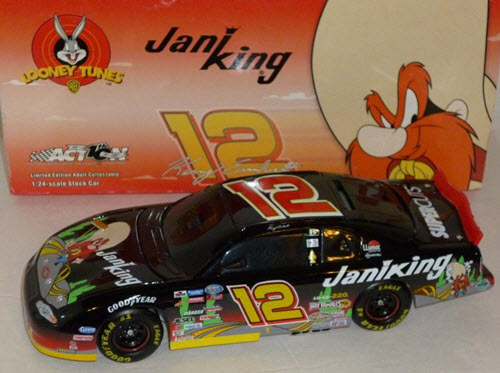 2002 Kerry Earnhardt NASCAR Diecast 12 Kaniking Yosemite Sam Looney Tunes BWB Bank 1:24 Action ARC 1