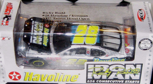 2002 Ricky Rudd NASCAR Diecast 28 Havoline Iron Man CWC 1:64 Action RCCA 1
