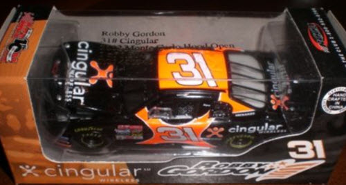 2002 Robbie Gordon NASCAR Diecast 31 Cingular CWC 1:64 Action RCCA Club Car 1