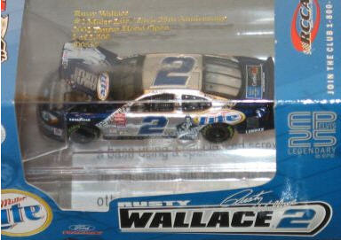 2002 Rusty Wallace NASCAR Diecast 2 Elvis 25th Anniversary CWC 1:64 Action RCCA Club Car 1