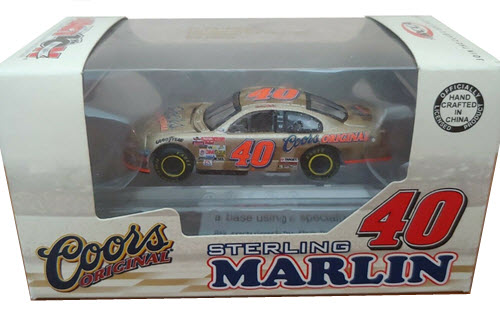 2002 Sterling Marlin NASCAR Diecast 40 Coors Original CWC 1:64 Action RCCA Club Car 1