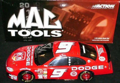 2003 Bill Elliott NASCAR Diecast 9 Dodge Dealers BWB Bank 1:24 Action ARC MAC Tools 1