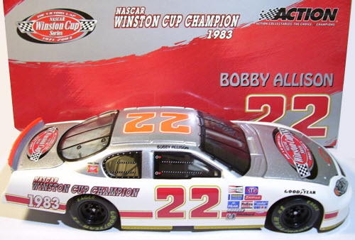 2003 Bobby Allison NASCAR Diecast 22 Winston Cup Victory Lap 1983 CWC 1:24 Action RCCA Club Car 2