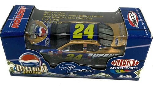 2003 Jeff Gordon NASCAR Diecast 24 Pepsi Billion Dollar Game CWC 1:64 Action RCCA Club Car 1