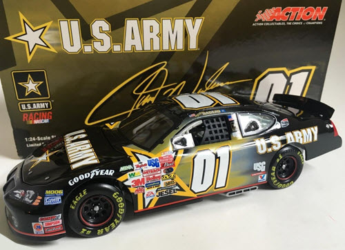 2003 Jerry Nadeau NASCAR Diecast 01 Army CWC 1:24 Action ARC 1