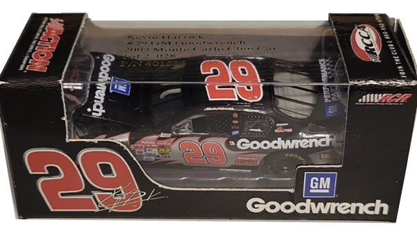 2003 Kevin Harvick NASCAR Diecast 29 GMGW GM Goodwrench CWC 1:64 Action RCCA Club Car 1